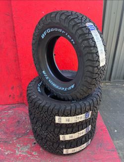 LT 245/75R17 BFGoodrich All-Terrain T/A DOT2025 full tires set new