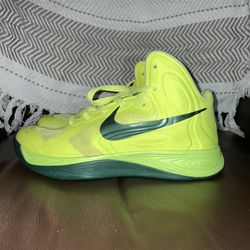 Nike Hyperfuse Size 9.5 Neon Green Shoes