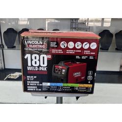 LINCOLN ELECTRIC 180HD WELD-PAK MIG/FLUX CORDED WIRE FEED WELDER K2515-1