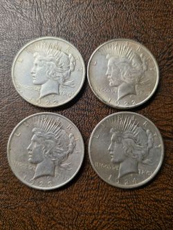 Peace Silver Dollar Lot