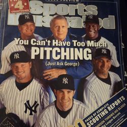 3 Magazines 2 gaming N 1 Baseball 