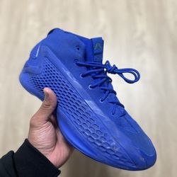 Adidas AE1 Basketball Shoes Size 11 Velocity Blue Anthony Edwards Timberwolves