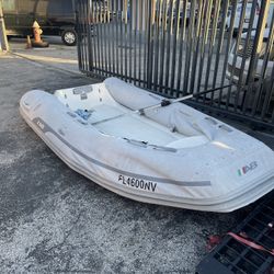 Boat Rubber With Fiberglass Bottom