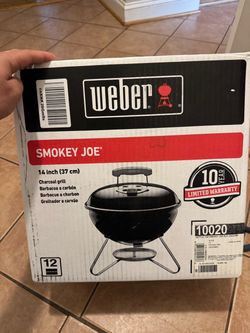 Weber Smokey Joe 14" NEW - Never Used - Charcoal Grill