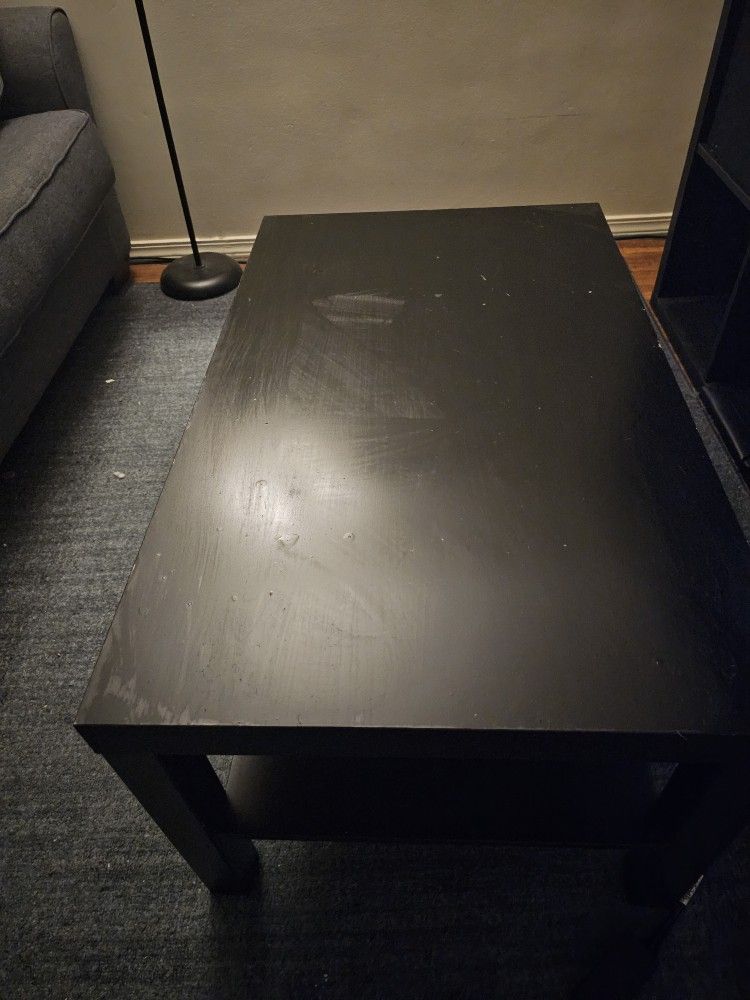 Small Black Coffee Table For Sale