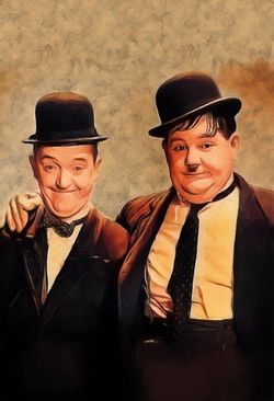 LAUREL AND HARDY PICTURE