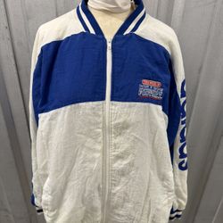 Vintage 80's Adidas Track Jacket with College Football Logo