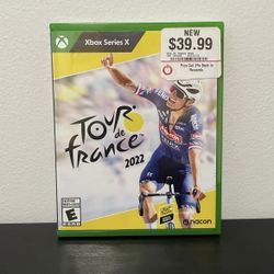 Tour De France 2022 Xbox Series X Cyling Racing Video Game Microsoft Bike