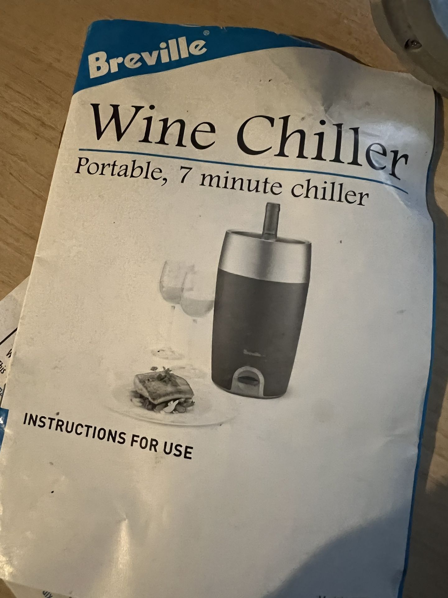 Breville Wine Chiller Stainless Portable Model WC15XL for Sale in