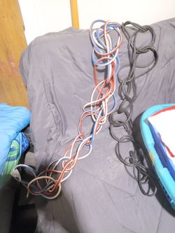100ft extension cords  (2)