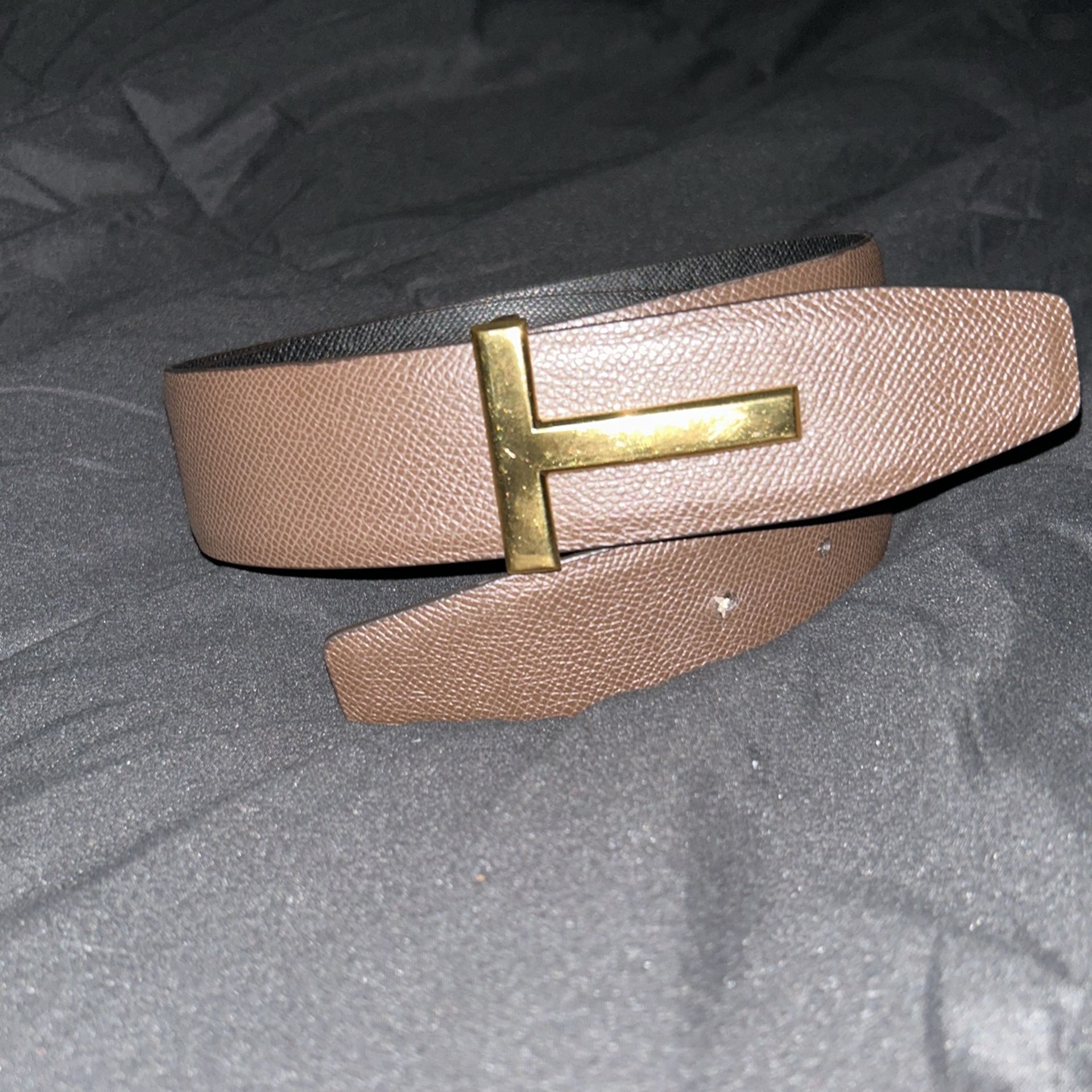 Tom Ford Reversable Black/ Brown Belt,