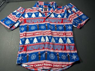 Suitmeister Mr. Hankey South Park Christmas Button Down Shirt