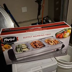 Parini 3-Pan Buffet Warming Tray