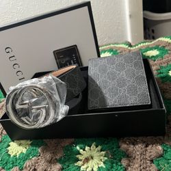 Gucci Belt & Wallet Set🔥