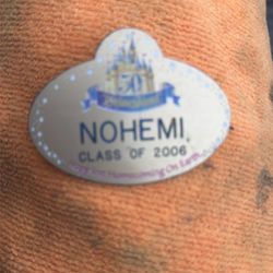 Old Disney Cast Name Badge