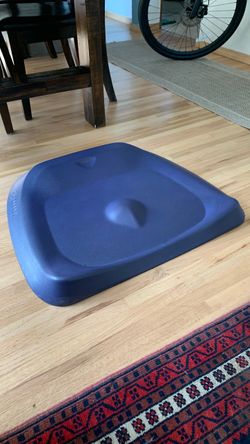 Topo Not-Flat Standing Desk Mat - Anti-Fatigue Mat - Blue