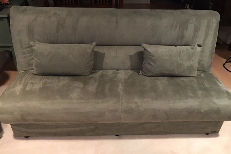 Sage Green Klik Klak Sleeper Sofa Bed Couch