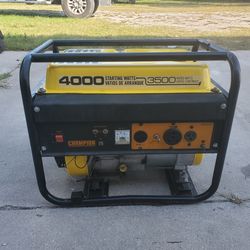 Champion generator 3500 watt. Refurbished