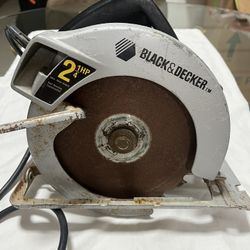 Black & Decker 7392 7 1/4” Corded Electric Circular Saw 5 Amp S10 2 1/4 Hp 