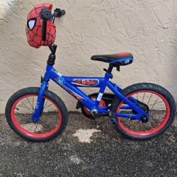 Huffy Spiderman 16" kids bike excellent condition $40 FIRM