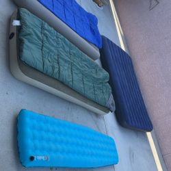 Sleeping Bags And Air Mattress 