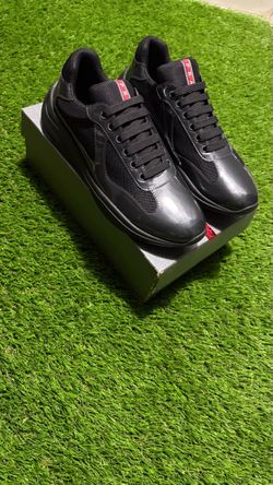 Black  America's Cup Sneakers