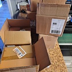 Boxes Of Hand Sanitizers