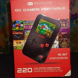16-Bit Go Gamer Portable By My Arcade.