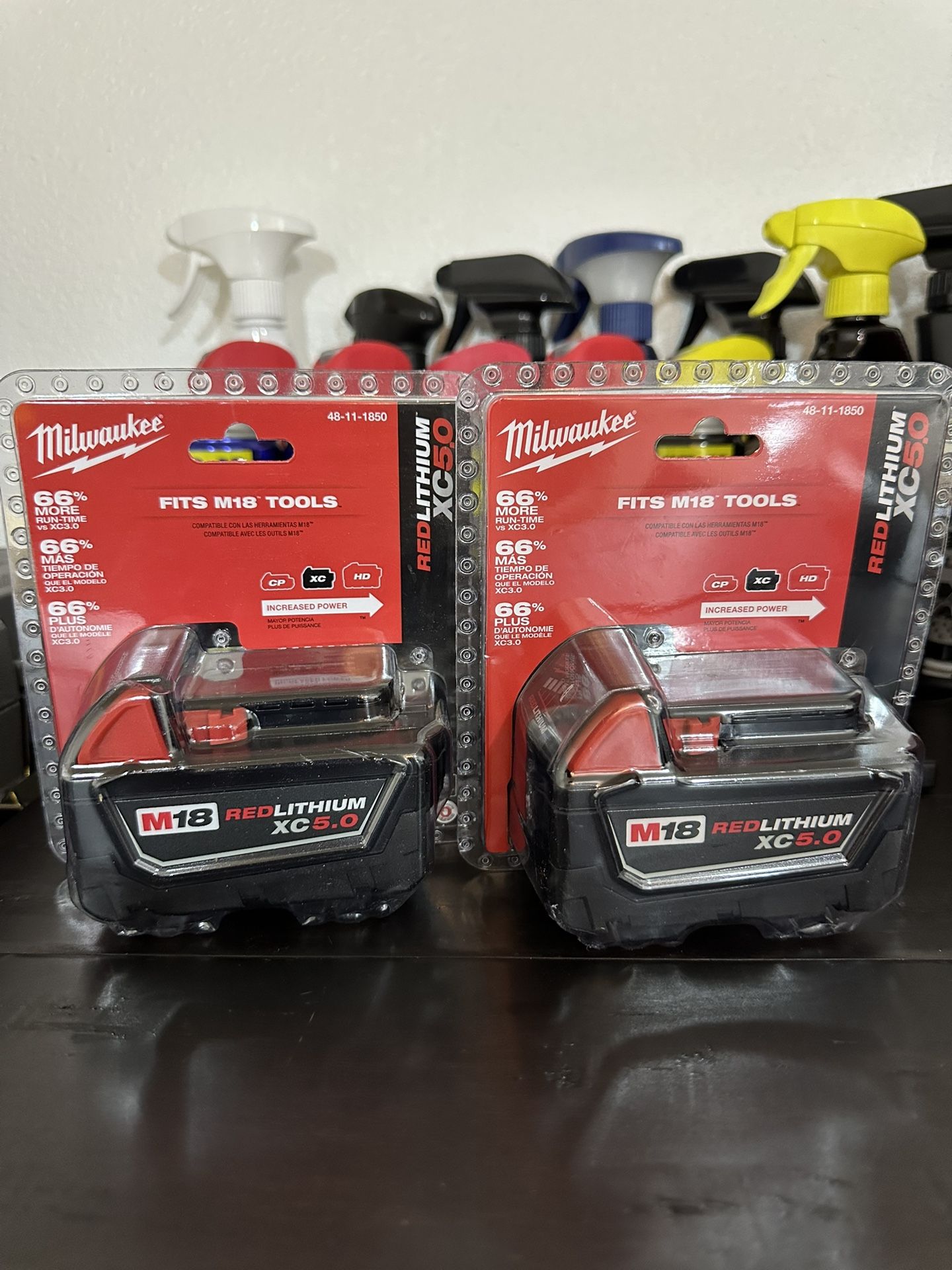 New Milwaukee M18 5.0 Batteries