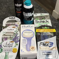 Shaving Cream And Razors