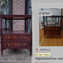 Ethan Allen Eugene Side Table
