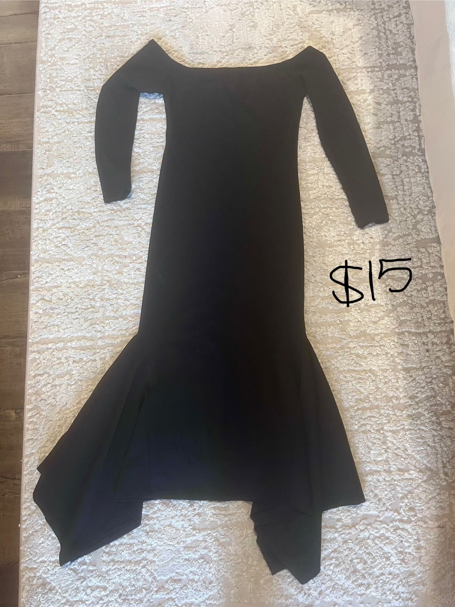 Long Off Shoulders Party Dress