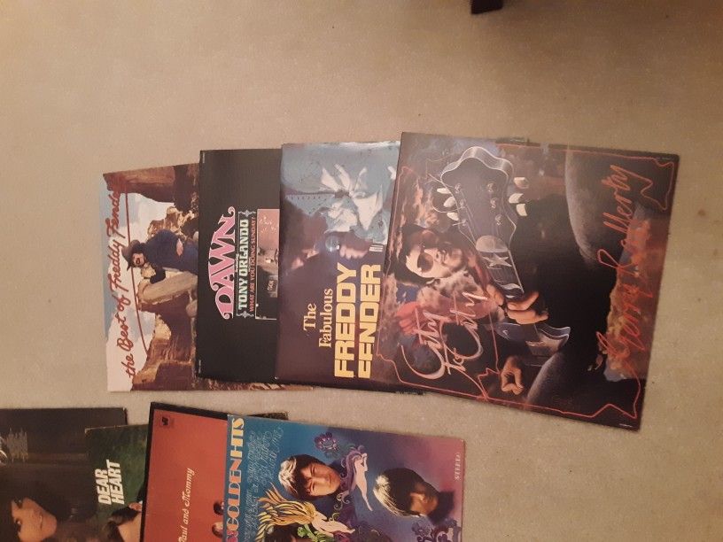 15 Vintage LP Albums, Rock And Roll, Classical, Disco