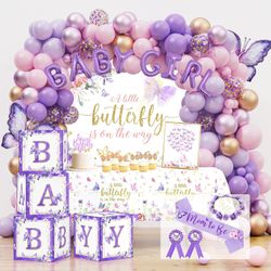 Butterfly Baby Shower Decorations Party Supplies