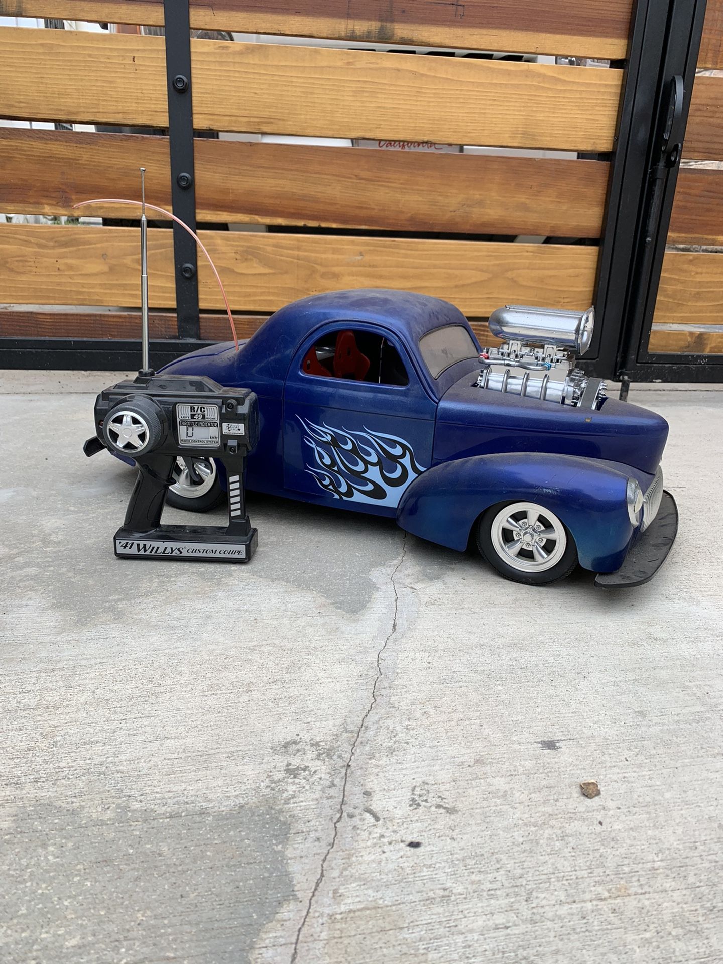 1941 Willys Custom Coupe Rc Car