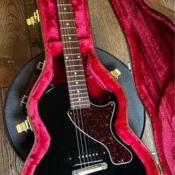 Gibson Les Paul Junior Guitar, Ebony with Hard Case
