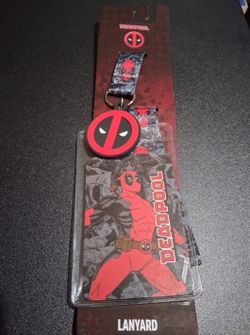 New Marvel DeadPool lanyard and ID badge