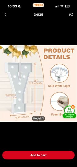 “Yalissa “ white foam and light letters.