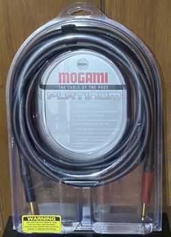 Mogami Platinum Guitar Cable 20 ft.