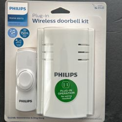 Philips Plug In Wireless Doorbell Kit