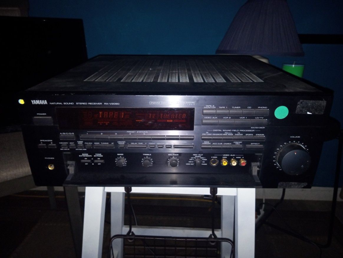 Yamaha Natural Sound Stereo Receiver Rx-v2090