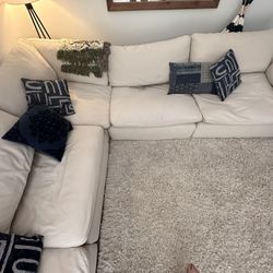 White Cloud Couch Dupe. Only A Year Old 