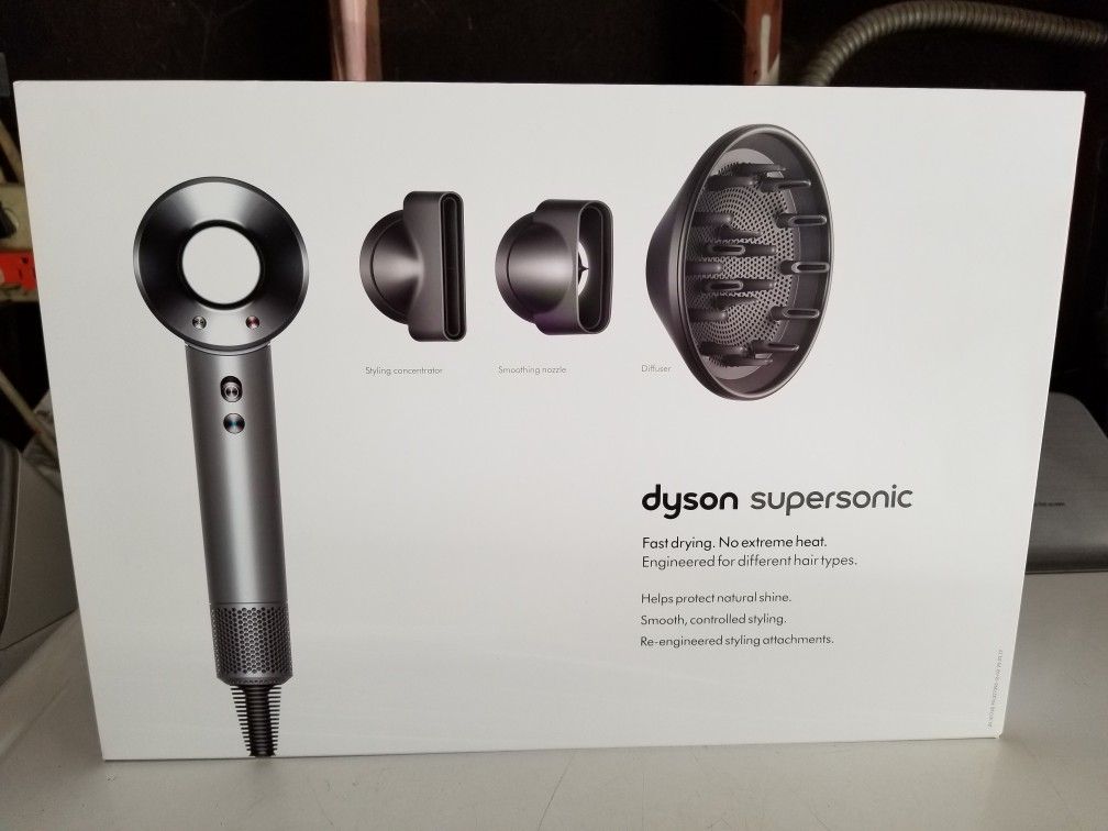 Dyson Supersonic Hair Dryer - White/Silver. Brand new in Box