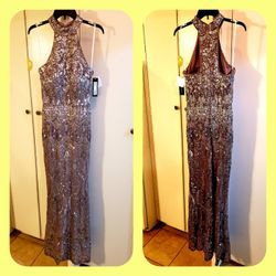 Beautiful Gown covered in sequins