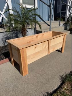 Cedar Wood Planter Box