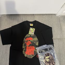 Bape shirt size S,M