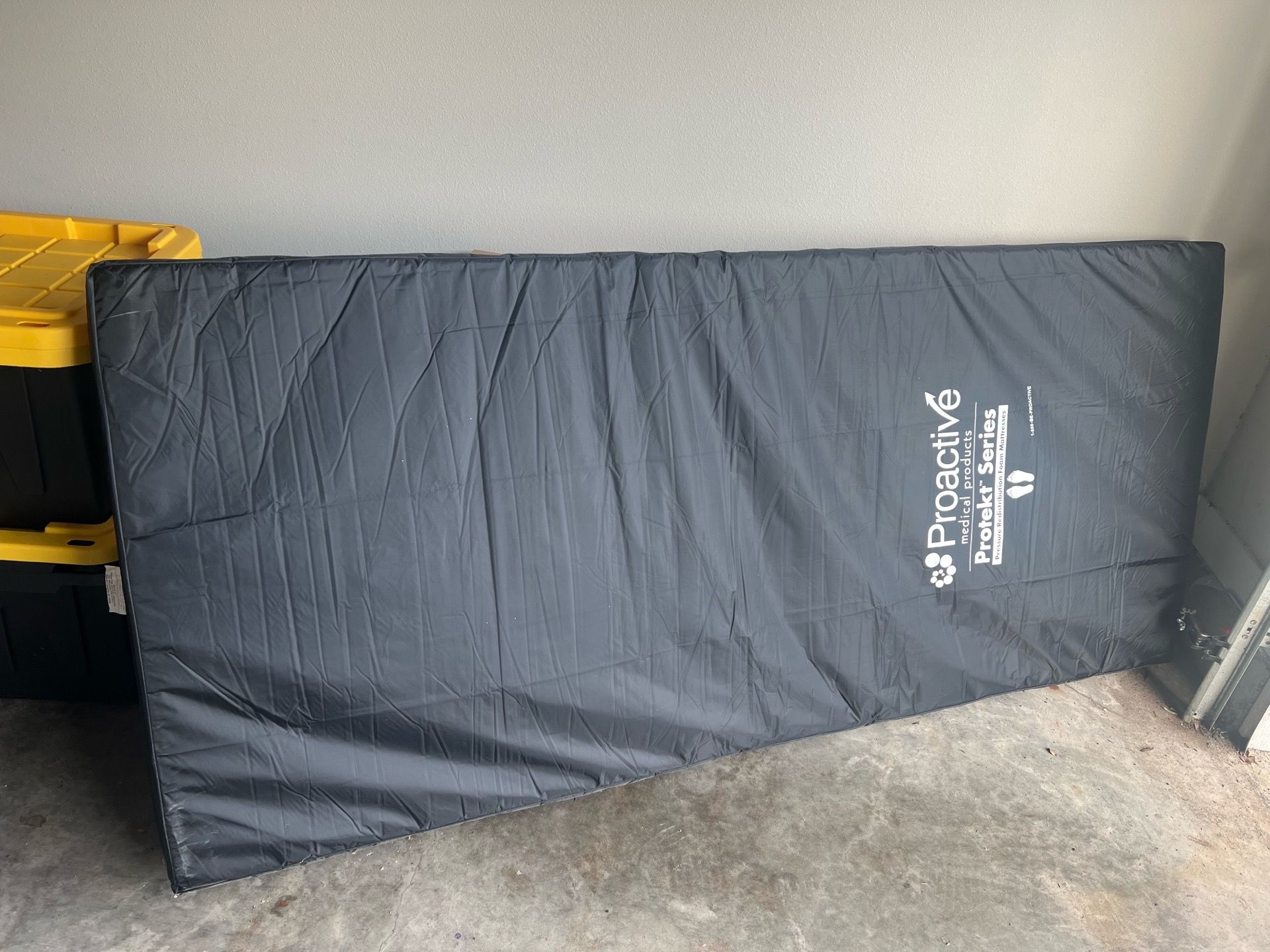 Twin foam mattress for hospital bed