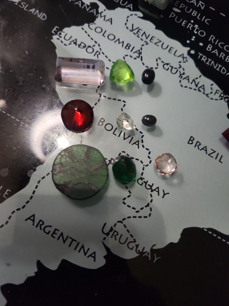 Gemstones Real.not FAKE Or Lab Created Have Precious Stone.tester To Proove It