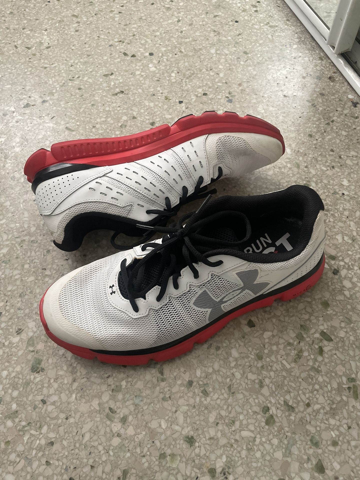 NIKE MONARCH AND UNDER ARMOUR SHOES 2 PAIRS FOR 55