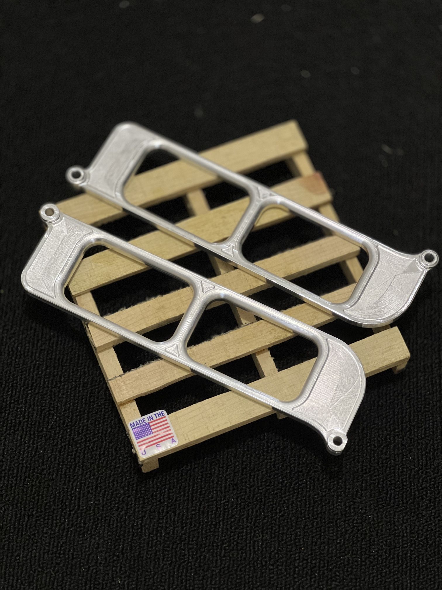 Jeep Comanche Billet Baja Design Turn Signal Brackets